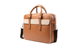 AI generated Laptop Carry Case On Transparent Background. png