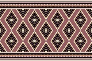 Geometric ethnic oriental seamless pattern. Can be used in fabric design for clothing, textile, wrapping, background, wallpaper, batik, carpet, embroidery style vector