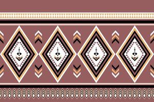 Geometric ethnic oriental seamless pattern. Can be used in fabric design for clothing, textile, wrapping, background, wallpaper, batik, carpet, embroidery style vector