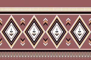 Geometric ethnic oriental seamless pattern. Can be used in fabric design for clothing, textile, wrapping, background, wallpaper, batik, carpet, embroidery style vector