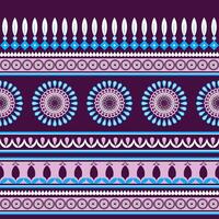 Geometric ethnic oriental seamless pattern. Can be used in fabric design for clothing, textile, wrapping, background, wallpaper, carpet, embroidery style vector