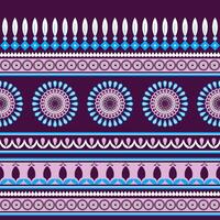 Geometric ethnic oriental seamless pattern. Can be used in fabric design for clothing, textile, wrapping, background, wallpaper, carpet, embroidery style vector