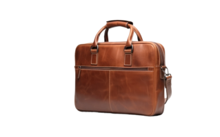 AI generated Laptop Bag On Transparent Background. png