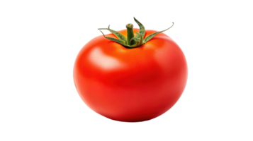 ai gerado vermelho tomate em transparente fundo png