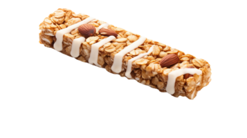 ai generado Granola bar en transparente antecedentes png