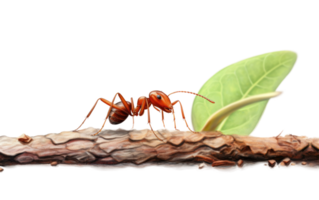 AI generated Leafcutter Ant Image On Transparent Background. png