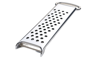 AI generated Culinary Silver Grater On Transparent Background png