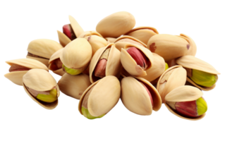 AI generated Pistachios On Transparent Background png