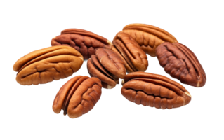 AI generated Pecan Presentation On Transparent Background png