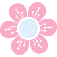 Pink flower plant png