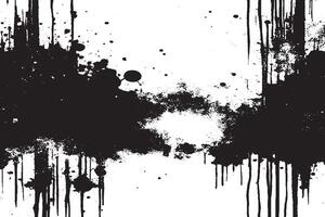 black grunge monochrome texture vector template for background texture. abstract texture