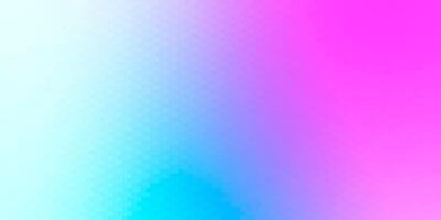 Light Pink, Blue vector layout with lines, rectangles.