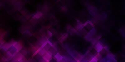 Dark Pink vector template with rectangles.