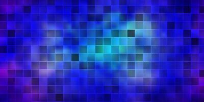 Dark Pink, Blue vector background with rectangles.