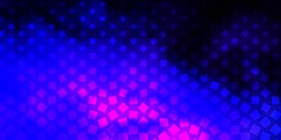 Dark Pink, Blue vector template in rectangles.