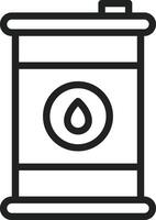 Barrel icon vector image. Suitable for mobile apps, web apps and print media.