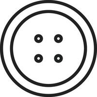 Button icon vector image. Suitable for mobile apps, web apps and print media.