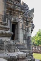 Phimai stone castle ancient at historical park, Phimai District, Nakhon Ratchasima photo