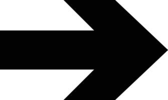 direction arrow public facility iso symbol vector