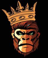 Monkey King Vector T Shirt Design