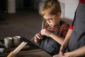 Handmade Ceramics Special 5-Year-Old Boy's Creative Journey photo