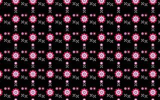 Unique Geometric pattern design template vector