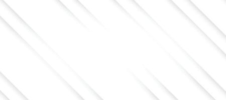 Grey white abstract modern background with diagonal lines vector