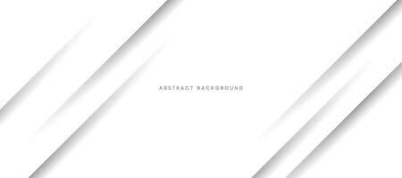 Minimal modern diagonal white background. vector