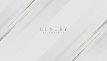 Luxurious white background with sparkling gold and glitter. modern elegant abstract background vector