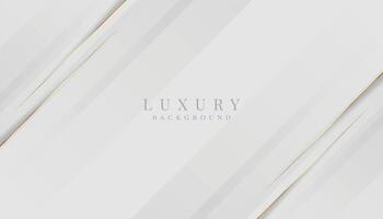 Luxurious white background with sparkling gold and glitter. modern elegant abstract background vector