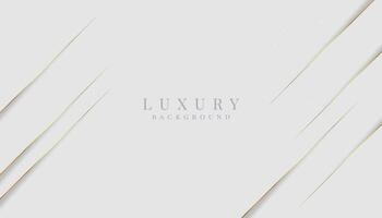 Luxurious white background with sparkling gold and glitter. modern elegant abstract background vector