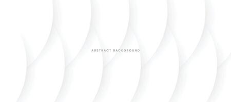 abstract white background with embossed lines texture composition. minimal background vector