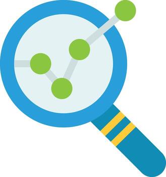 icono de vector de análisis
