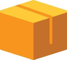 icono de vector de caja de entrega