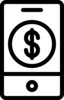 Digital Money vector icon