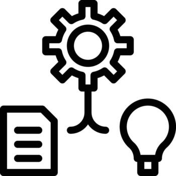 Solution vector icon