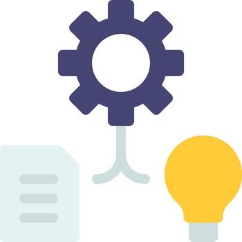 Solution vector icon