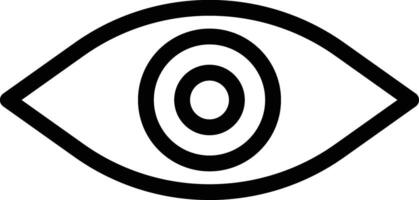 Eye vector icon