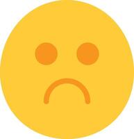 Sad vector icon