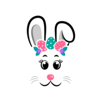 Cute Easter bunny clipart png