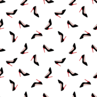 seamless pattern with shoes png