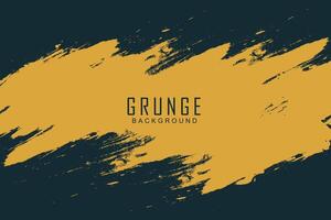 Abstract orange color grunge background vector