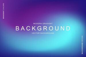 Colorful modern gradient background design vector