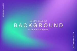 Colorful modern gradient background design vector