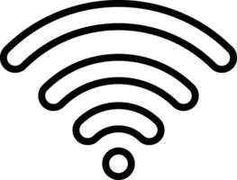 señal icono vector. Wifi ilustración signo. antena y satélite señal simbolos inalámbrico logo. vector