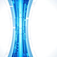 Abstract Blue Tech Background vector