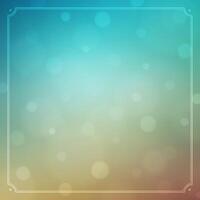 Blurry Blue Abstract Background vector