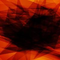 Red and Black Abstract Background With Triangles vector