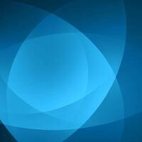 Blue Abstract Background With Overlapping Circles vector