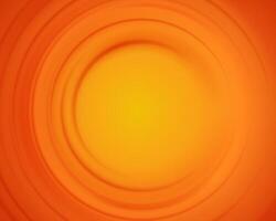 Warm Orange Abstract Background With Overlapping Circles vector